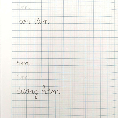 Vở Viết Đúng, Viết Đẹp 1 - Tập 2