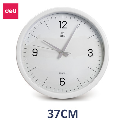 Đồng Hồ Treo Tường Tròn Cao Cấp Chạy Êm Không Tiếng Động Deli - Thiết Kế Decor Trang Trí Nhà Và Quán Cafe Phong Cách Sang Trọng - 9005