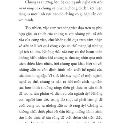Sách - Làm Việc Mình Yêu, Yêu Việc Mình Làm