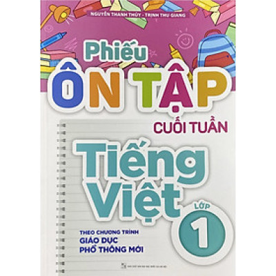 Phiếu Ôn tập cuối tuần Tiếng Việt lớp 1