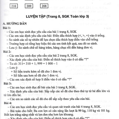 Sách tham khảo- Bài Giảng & Hướng Dẫn Học Toán Lớp 3 - Tập 1 (Dùng Kèm SGK Kết Nối Tri Thức Với Cuộc Sống)_HA