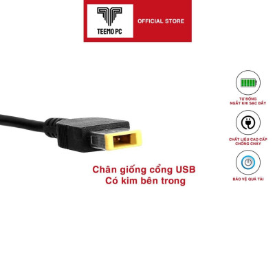 Sạc Tương Thích Cho Laptop Lenovo Legion Y7000 Y7000P - Hàng Nhập Khẩu New Seal TEEMO PC TEAC1155