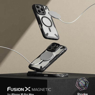 Ốp lưng cho iPhone 16 Pro Max / 16 Pro RINGKE Fusion X Magnetic - Hàng Chính Hãng