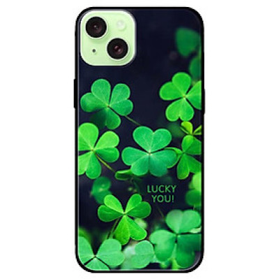 Ốp lưng dành cho Iphone 15 - Iphone 15 Plus - Iphone 15 Pro - Iphone 15 Pro Max - Cỏ Ba Lá 4 - Hàng Chính Hãng