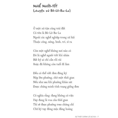 Sự Thật Chính Là Sự Vui