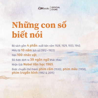 Sách - Boxset Sông đông êm đềm (2 tập) - Tiểu Thuyết Kinh Điển- 2H Books