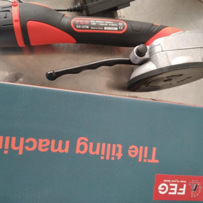 MÁY LÁT GẠCH CHẠY PIN 12V 120MM FEG EG-12TM - HÀNG CHÍNH HÃNG