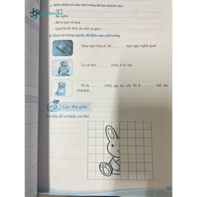 Sách Chiến Thuật Viết Văn Lớp 1 Tập 1 - NXB Đại học Sư Phạm