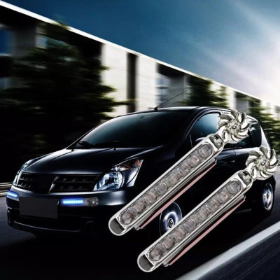 Bộ 2 đèn led năng lượng gió gắn xe hơi ô tô