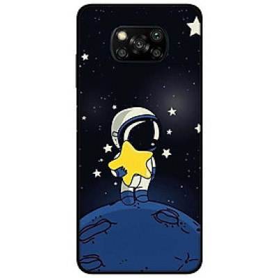 Ốp lưng dành cho Xiaomi Poco X3 mẫu Du Hành Ôm Sao