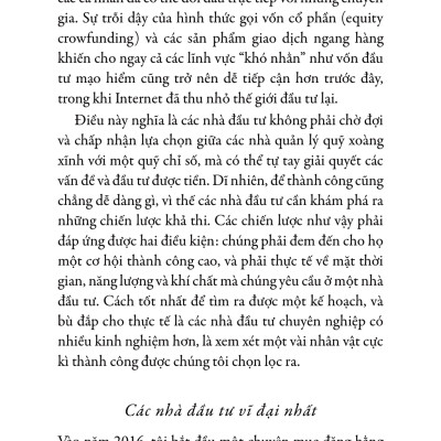 Siêu Cao Thủ Đầu Tư: Bài Học Từ 20 Nhà Đầu Tư Vĩ Đại Nhất Thế Giới