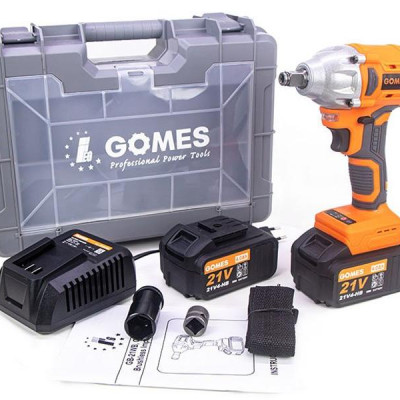 MÁY SIẾT ỐC CHẠY PIN 21V/4.0AH GOMES GB-21WC - HÀNG CHÍNH HÃNG