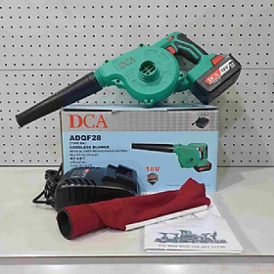 MÁY THỔI BỤI DÙNG PIN 18V/4.0AH DCA ADQF28BK - HÀNG CHÍNH HÃNG