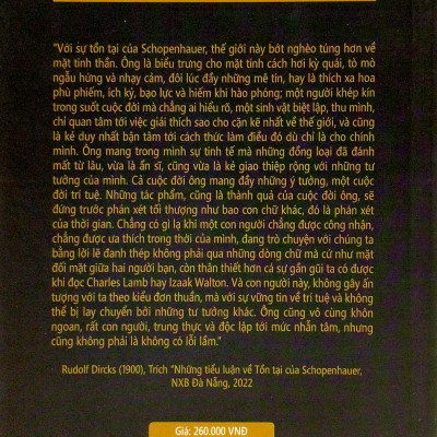 Những Tiểu Luận Về Tồn Tại Của Arthur Schopenhauer