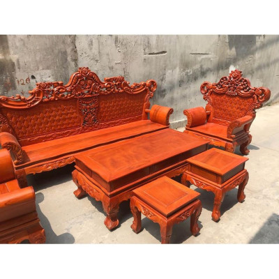 Bộ Bàn Ghế Hoàng Gia Gỗ Gõ Đỏ