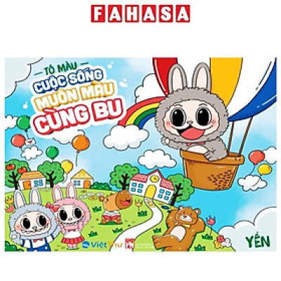 Sách - Tô Màu - Cuộc Sống Muôn Màu Cùng Bu