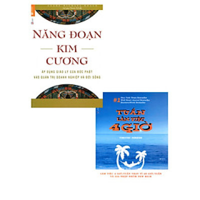 Combo Năng Đoạn Kim Cương + Tuần Làm Việc 4 Giờ (Bộ 2 Cuốn)