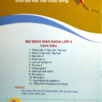 Sách - Vở Bài Tập Đạo Đức 4 (Cánh Diều) (Chuẩn)
