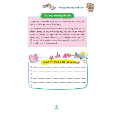 Sách - Nhật Ký Trưởng Thành Cúa Đứa Trẻ Ngoan - Việc Của Mình Tự Mình Làm - Minh Thắng