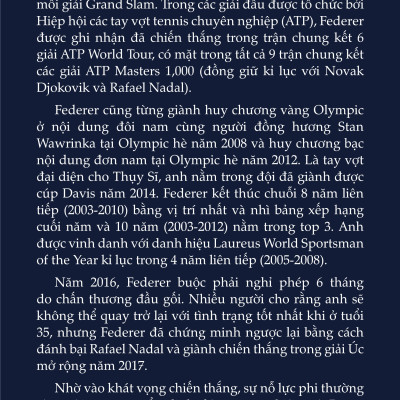 Tay Vợt Tennis - Roger Federer