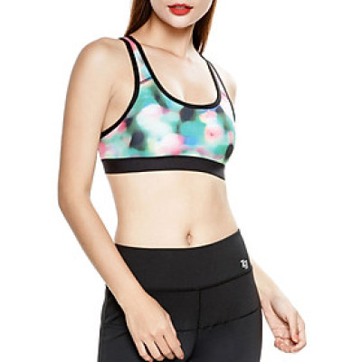 Áo Thể Thao Nữ Just Feel Free H6524 - Xanh Phối Hồng