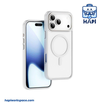 Ốp Lưng hàng chính hãng WiWU Armor Pro Wi-FGG-012 có vòng từ tính cho iP 17/17 Pro Max