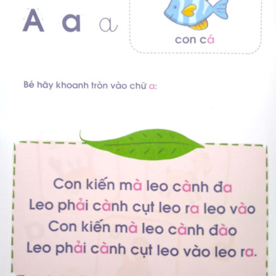 Vở Nhận Biết Và Tập Viết ABC Qua Các Trò Chơi Trí Tuệ - Tập 1 (2021)