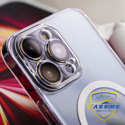 Ốp lưng cho iPhone 16 Pro Max, iPhone 16 Pro, iPhone 16 Plus, iPhone 16 hiệu MEMUMI trong suốt siêu mỏng 0.3mm bảo vệ Camera, hỗ trợ sạc không dây, không ố, chống sốc, chống xước cao cấp - Hàng chính hãng