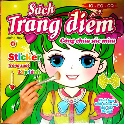 Combo Bộ Sách Trang Điểm IQ-EQ-CQ Công Chúa - Bộ 5 Cuốn 