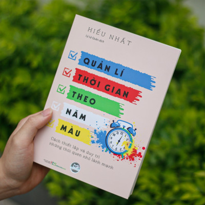 Sách: Quản Lí Thời Gian Theo Năm Màu