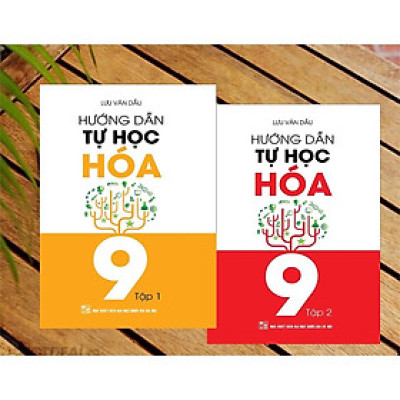 Sách - Hướng Dẫn Tự Học Hóa Lớp 9 - Combo 2 Tập - Khang Việt Book