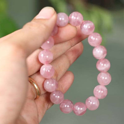 Thạch Anh Hồng Brazil Vip Aaa 12mm Ngọc Quý Gemstones VT134