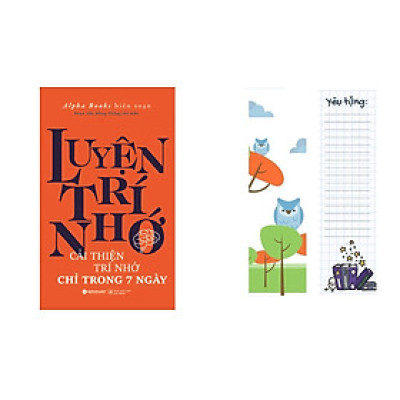 Luyện Trí Nhớ (Quà Tặng Card Đánh Dấu Sách Đặc Biệt)