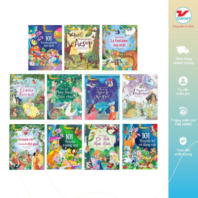 Sách - Tủ Sách Vàng Cho Con - Truyện Ngụ Ngôn La Fontaine Hay Nhất - Tân Việt Books