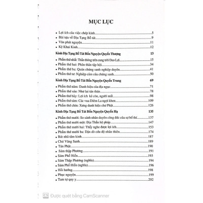 Tập Chép Tay Kinh Địa Tạng Bồ Tát Bổn Nguyện In Mờ (Giấy Dày, Cao Cấp, Bản In Rất Đẹp)