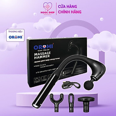 Máy Massage Cầm Tay Cao Cấp OROMI ORM-099 - Dụng Cụ Mát-Xa Thiết Kế Cong, Mát Xa Chuyên Nghiệp
