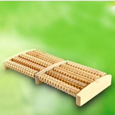 Bàn Mát Xa Gỗ 5 Hàng - Bàn massage gỗ bàn chân 5 hàng