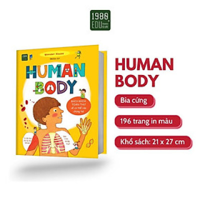 Sách  Human Body: Bách khoa toàn thư về cơ thể của chúng ta (Bìa cứng) - BẢN QUYỀN