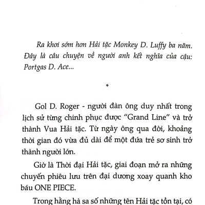 Tiểu Thuyết One Piece - Chuyện Về Ace - Tập 2 - Nổi Danh Ở Tân Thế Giới