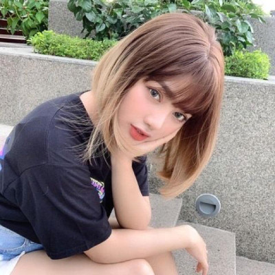 Tóc giả cao cấp víc omber nhật bản cao cấp- tặng lưới chùm tóc