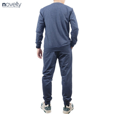 Bộ nỷ chui đầu họa tiết phản quang Novelty Regular fit xanh đá NBNMMDMT3R230636B