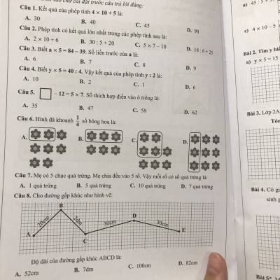 Bài tập tuần toán 2 tập hai