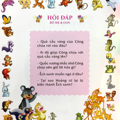 Sách Truyện Kể Ngày Xửa Ngày Xưa - Hoàng Tử Ếch