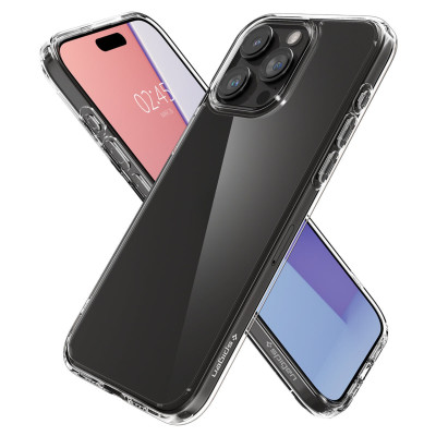 Ốp Lưng Case Spigen Dành Cho iPhone 15 Pro Max / iPhone 15 Pro / iPhone 15 Plus / iPhone 15, SPIGEN ULTRA HYBRID CRYSTAL - HÀNG CHÍNH HÃNG