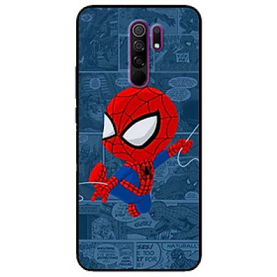 Ốp lưng dành cho Xiaomi Redmi 9 mẫu Người Nhện Bay