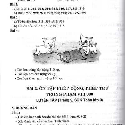 Sách tham khảo- Bài Giảng & Hướng Dẫn Học Toán Lớp 3 - Tập 1 (Dùng Kèm SGK Kết Nối Tri Thức Với Cuộc Sống)_HA