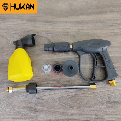 Máy rửa xe Hukan HK-90 xịt rửa điều hòa công suất thực tế 2400w vệ sinh xe cộ, nhà cửa, sân vườn