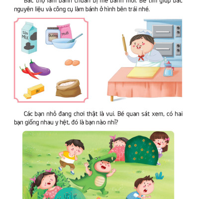 500 Trò Chơi Rèn Luyện IQ (4-10 Tuổi) - Khả Năng Quan Sát (MT)