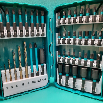 BỘ 45 MŨI SIẾT VÍT TOTAL TACSDL24502 - HÀNG CHÍNH HÃNG