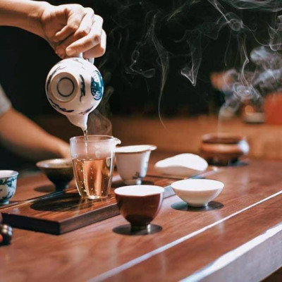 Combo 5 Gói Trà Xanh Với Nhân Sâm Trắng Thượng Hạng COFFEECELL (5 gói x 3g) - Trà nguyên lá ngọt thanh, Chống oxy hóa, Tăng cường tập trung - Hàng Chính Hãng